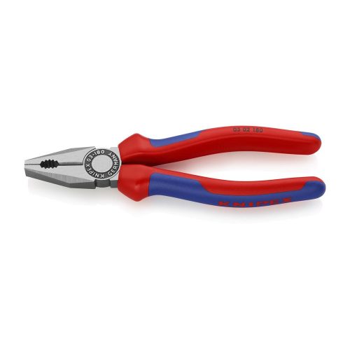 Kombinált fogó 180mm PVC bevonat Knipex
