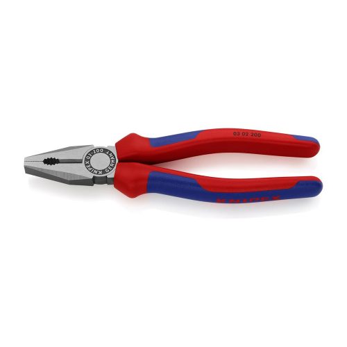 Kombinált fogó 200mm PVC bevonat Knipex