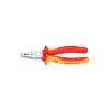 Kombinált fogó 180mm krómozott PVC bevonat 1000V-ig VDE Knipex