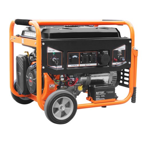 Áramfejlesztő, generátor, 6-6.5KW, 4 ütemű benzinmotorral