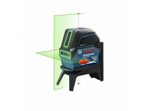 BOSCH GCL 2-15 G zöld Kombilézer + RM 1 Tartó