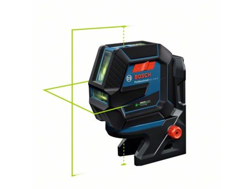 BOSCH GCL 2-50 G zöld Kombilézer + RM 10 Tartó + BT 150 Állvány