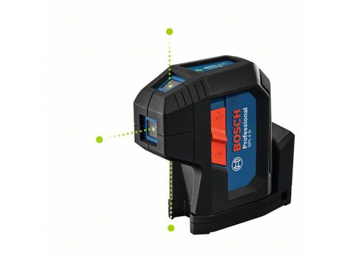 BOSCH GPL 3 G zöld Építési lézer