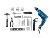 BOSCH Ütvefúrógép GSB 600 + 100 részes tartozékszett kofferben / 600 W