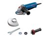 BOSCH Sarokcsiszoló 125 mm GWS 12-125 P lágy indítású / 1200 W