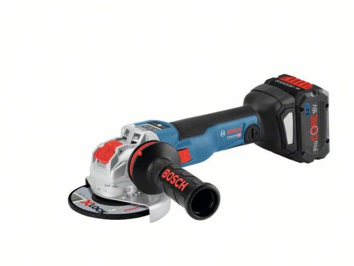 BOSCH GWX 18V-10 SC Akkus sarokcsiszoló X-LOCK (akku és töltő nélkül) L-Boxx-ban