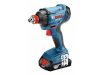 BOSCH Akkus ütvecsavarozó GDX 180-LI kofferben (2 x 2,0 Ah akku + gyorstöltő) 180 Nm