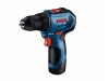 BOSCH Akkus fúrócsavarozó GSR 12V-30 kofferben (2 x 2,0 Ah akku + gyorstöltő)