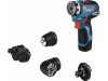 BOSCH Akkus fúrócsavarozó GSR 12V-35 FC (2 x 3.0 Ah akkuval, teljes szett L-boxx-ban)
