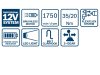 BOSCH Akkus fúrócsavarozó GSR 12V-35 FC L-boxx-ban (2 x 3,0 Ah akku + gyorstöltő)