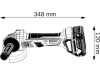 BOSCH Akkus sarokcsiszoló 115 mm GWS 180-LI kartondobozban (akku és töltő nélkül)
