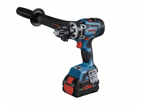 BOSCH GSR 18V-150 C akkus fúrócsavarozó, 2xProCore 8.0 Ah akku + GAL 1880 CV, GCY42, L-Boxx