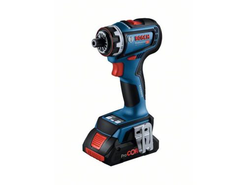 BOSCH GSR 18V-90 FC Akkus fúrócsavarozó (2 x 4.0 Ah ProCore, GAL 18V-40, GFA 18-M, GFA 18-H) L-Bo