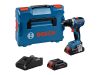 BOSCH Akkus fúrócsavarozó GSR 18V-65 L-BOXX-ban (2 x 4,0 Ah akku + töltő)
