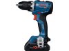 BOSCH Akkus fúrócsavarozó GSR 18V-65 L-BOXX-ban (2 x 4,0 Ah akku + töltő)