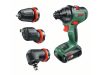 BOSCH AdvancedDrill 18 Akkus fúrócsavarozó + Adapterek (2 x 2,5 Ah akku) kofferben