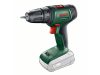 BOSCH UniversalDrill 18 Akkus fúrócsavarozó (1 x 1,5 Ah akku) kofferben