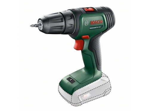 BOSCH UniversalDrill 18 Akkus fúrócsavarozó (1 x 1,5 Ah akku) kofferben