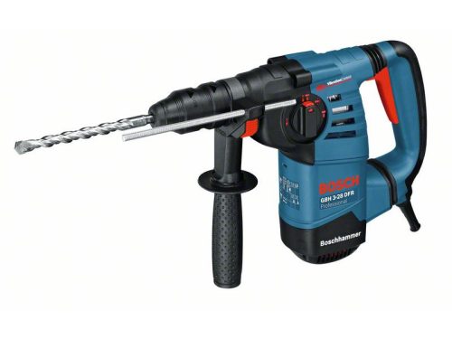 BOSCH Fúrókalapács GBH 3-28 DFR 3,1 J kofferben + Fúrótokmány SDS-Plus 800 W