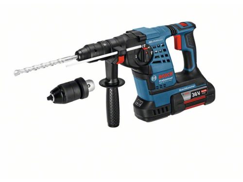 BOSCH GBH 36 V-LI Plus Akkus fúrókalapács SDS-Plus (2 x 4,0 Ah akku) L-Boxx-ban