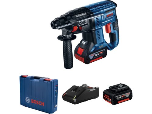 BOSCH Akkus fúrókalapács GBH 180- LI SDS-Plus kofferben (2 x4,0 Ah akku + gyorstöltő)