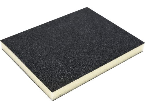 VOREL Csiszolószivacs 2 oldalas 124 x 98 x 12 mm P80