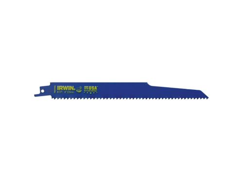 IRWIN Szablyafűrészlap 225 mm/6TPI univerzális bimetál (5 db)