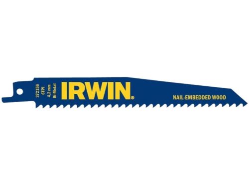 IRWIN Szablyafűrészlap 150 mm/6TPI fa bimetál (5 db)