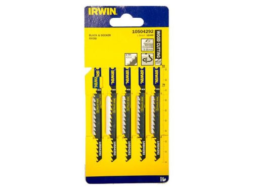 IRWIN Dekopírfűrészlap U244D 100/4,3 mm HCS (5 db/cs)