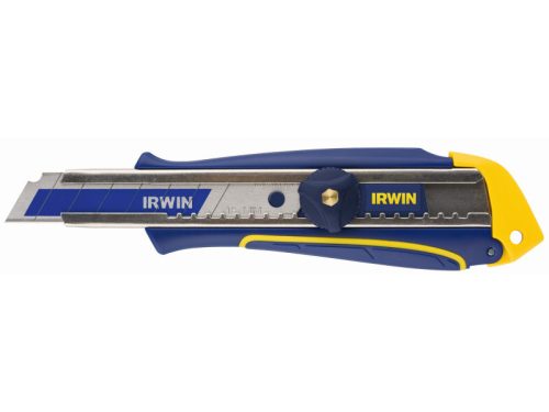 IRWIN Törhető pengés kés 18 mm-es fémsines, csavaros bimetál pengével