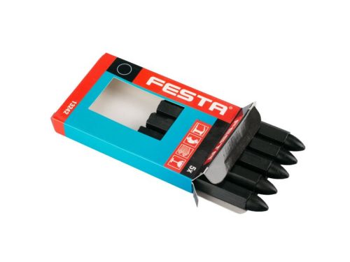 FESTA Zsírkréta fekete (5 db)