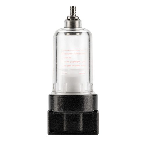 Vízleválasztó szűrő pneumatikus szerszámokhoz, 1/4", fém
