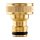 Csapcsatlakozó 1/2"- 3/4", réz