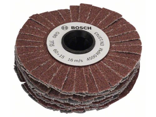 BOSCH Csiszolóhenger (rugalmas) 15 mm, 80-as szemcseméret