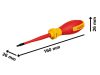BOSCH Csavarhúzó TX10 x 75 mm 1000 V-ig szigetelt