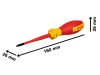 BOSCH Csavarhúzó TX15 x 75 mm 1000 V-ig szigetelt