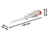 BOSCH Fázisceruza lapos SL 0,5 x 3 x 75 mm S2-es acél szárral