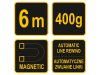 VOREL Függőón 400 g 6 m