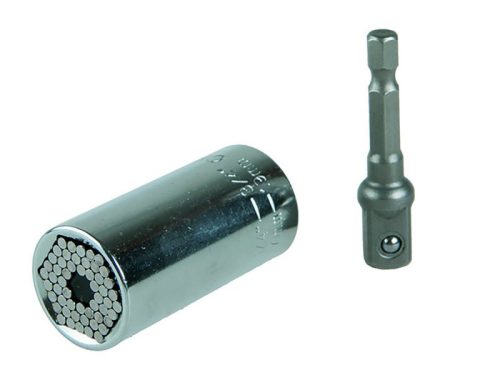 Univerzális dugókulcs 3/8" 7-19 mm CRV