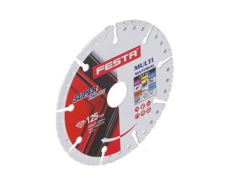 FESTA Univerzális gyémánt vágókorong 125 x 1,8 x 22,2 mm szegmentált