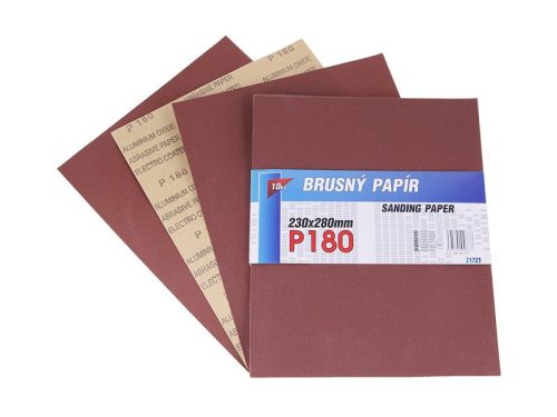 Csiszolópapír A4 P180 (10 db)
