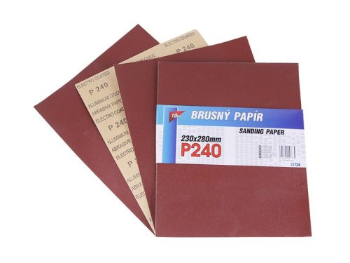 Csiszolópapír A4 P240 (10 db)