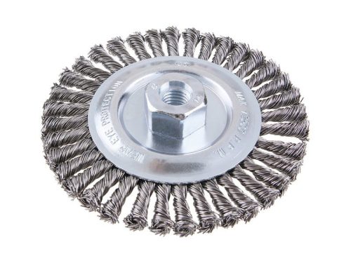 FESTA Sodrott körkefe M14 125 mm acél