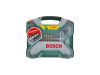 BOSCH Bithegy és fúrószár készlet 50 részes + 173 részes csavar és tipli készlet X-Line