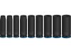 BOSCH PRO Hosszú gépi dugókulcs készlet 9 részes 1/4" 6-14 mm CrMo