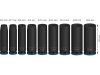 BOSCH PRO Hosszú gépi dugókulcs készlet 9 részes 1/4" 6-14 mm CrMo