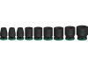 BOSCH PRO Gépi dugókulcs készlet 9 részes 1/2" 10-27 mm CrMo