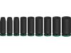 BOSCH PRO Hosszú gépi dugókulcs készlet 9 részes 1/2" 10-27 mm CrMo
