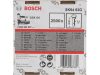 BOSCH Fejnélküli szegek, horganyzott 1,6 x 2,8 x 63 mm (2500 db)