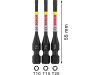 BOSCH PRO Impact bithegy készlet 3 részes T10 / T15 / T20 x 55 mm 1/4" Hex
